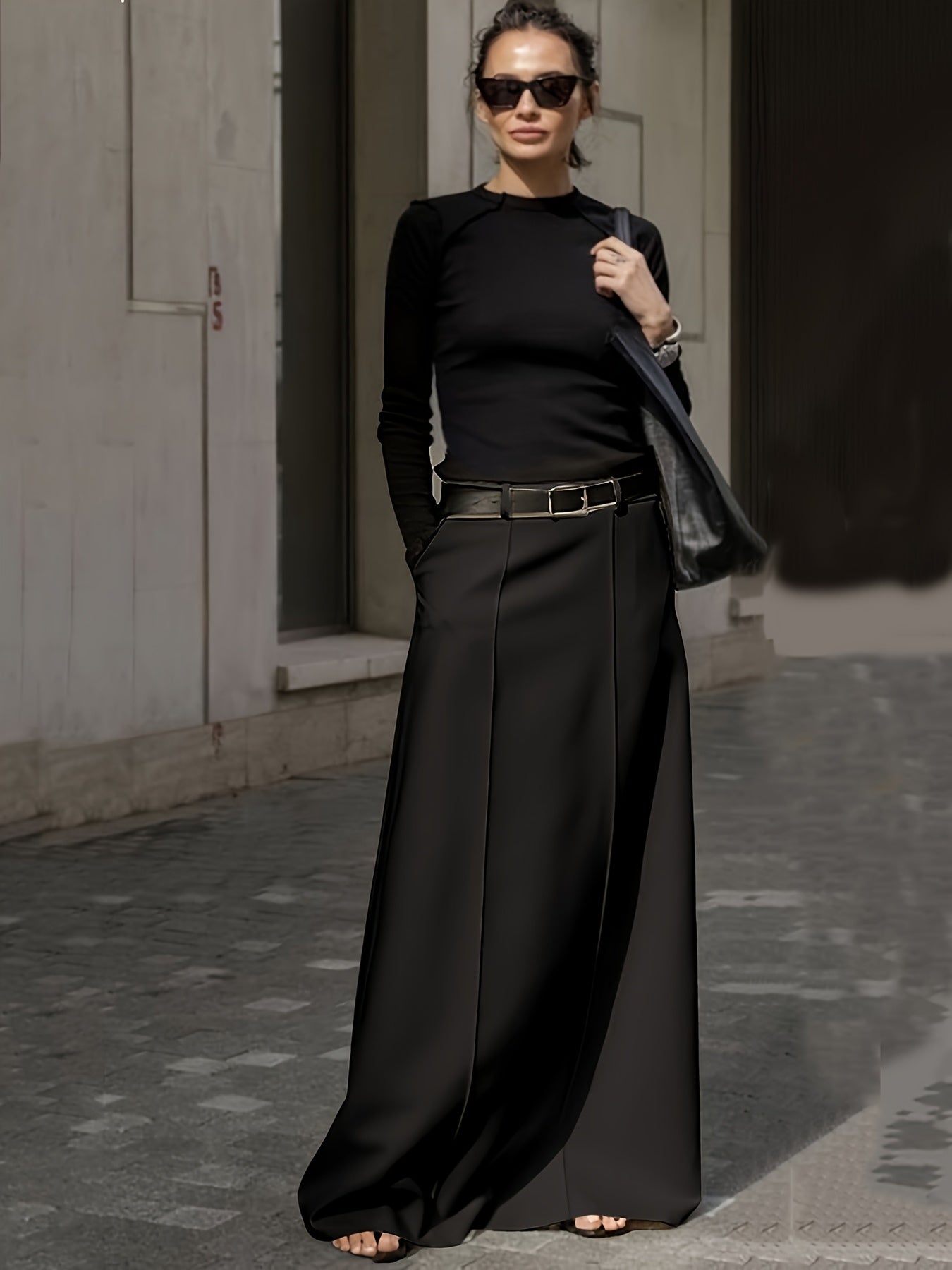 Women's Skirt - Solid Color detail view