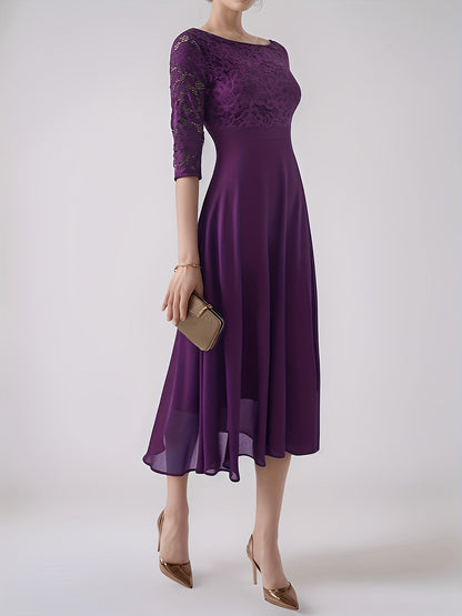 Women's Skirt - Versatile Everyday Style Navy Color detail view