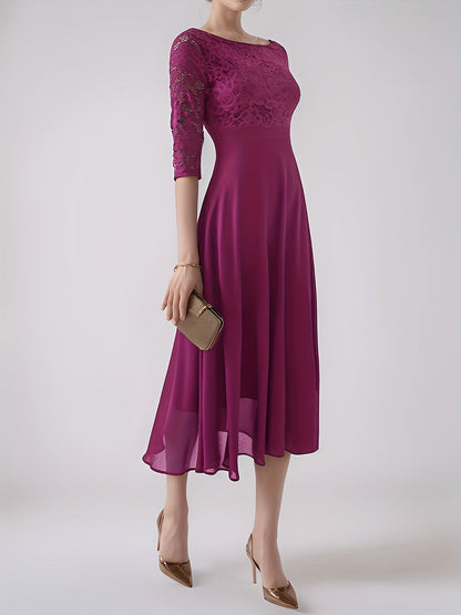 Women's Skirt - Versatile Everyday Style Navy Color detail view