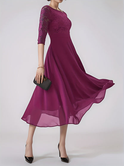 Women's Skirt - Versatile Everyday Style Navy Color detail view