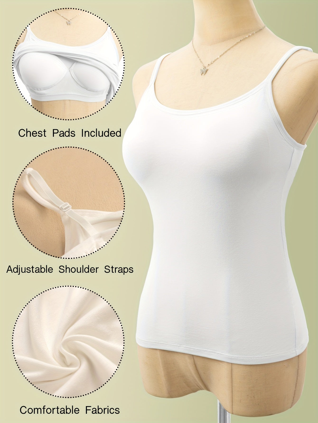 Women's Sleepwear - Sleeveless Comfort – Black option – view 5