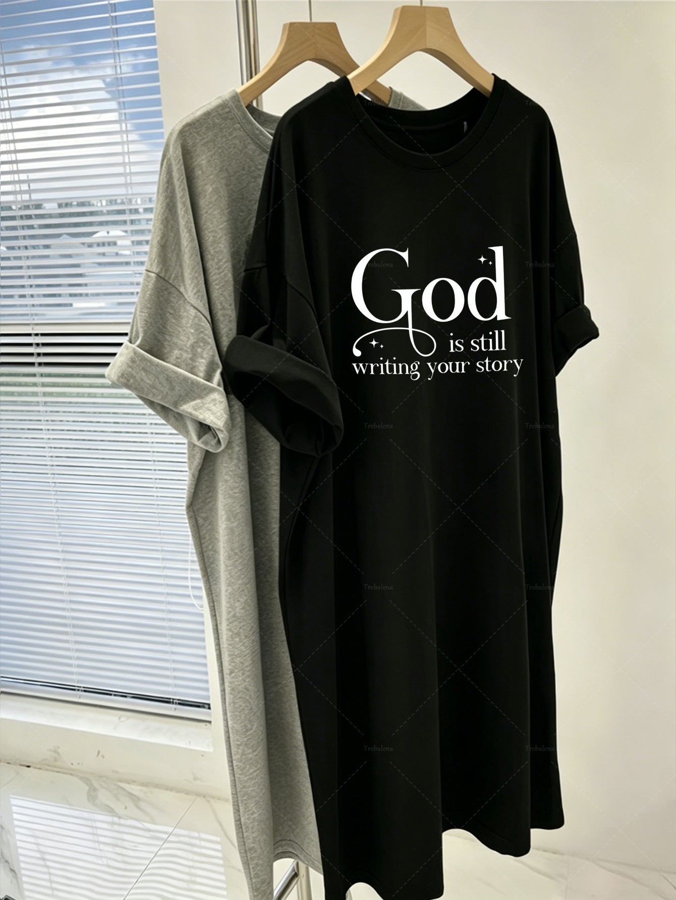 Women's Sleepwear - Soft Comfort – Dark Gray / Black detail view