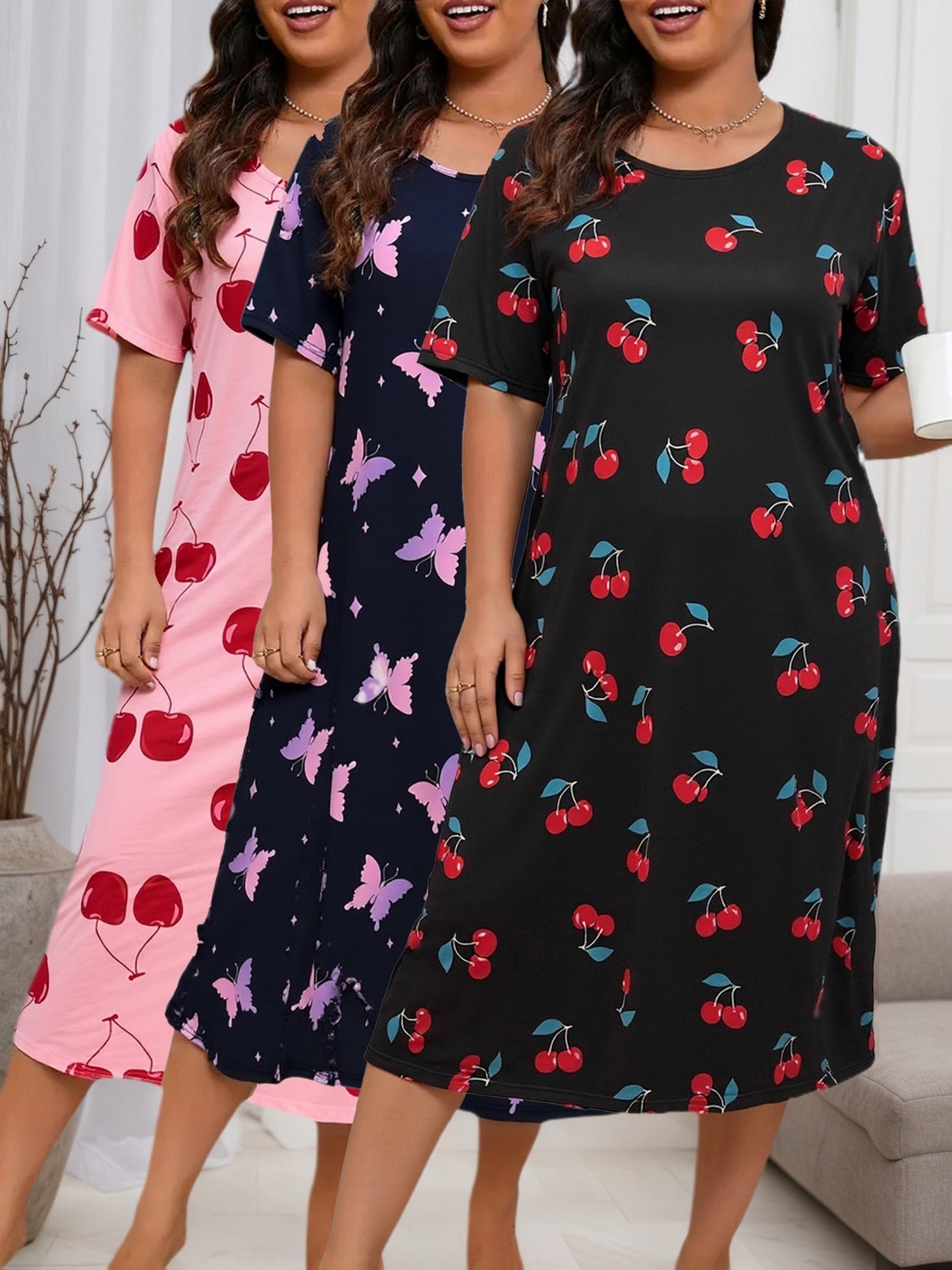 Women's Sleepwear - Soft Comfort – Pink detail view
