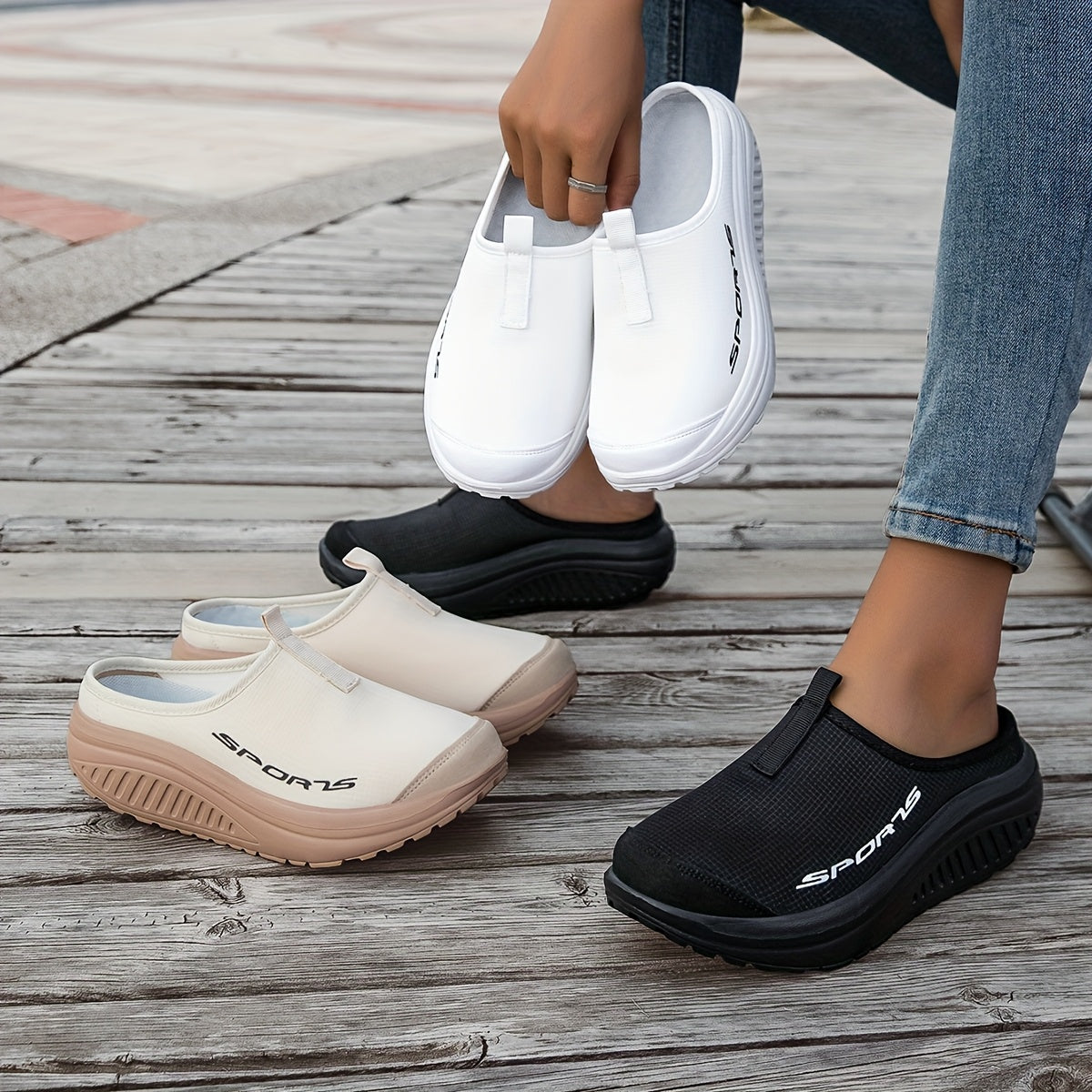 Women's Slippers – Breathable Cushioned for Active Days – main product image