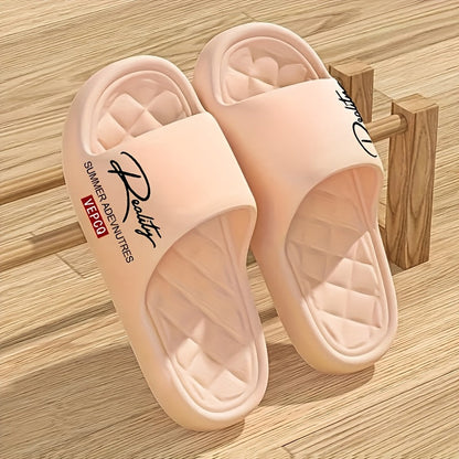 Women's Slippers - Comfort Fit for Everyday Wear – Yellow / Grey – view 5