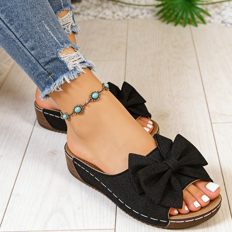 Women's Slippers – Cushioned Comfort Lightweight for Beach & Water – Black Lace – view 6