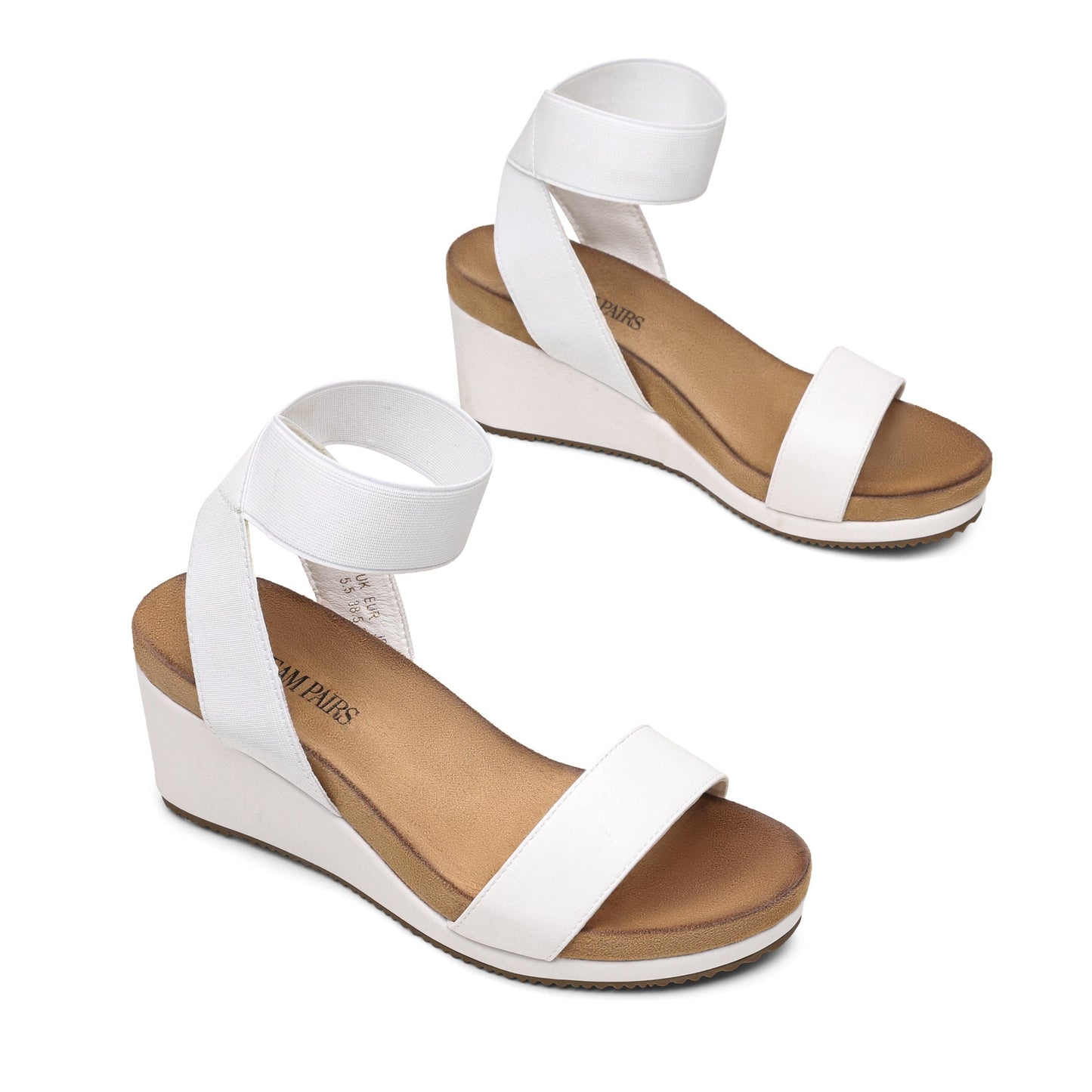 Women's Slippers - Cushioned Comfort Platform Sole for Beach & Water – view 8