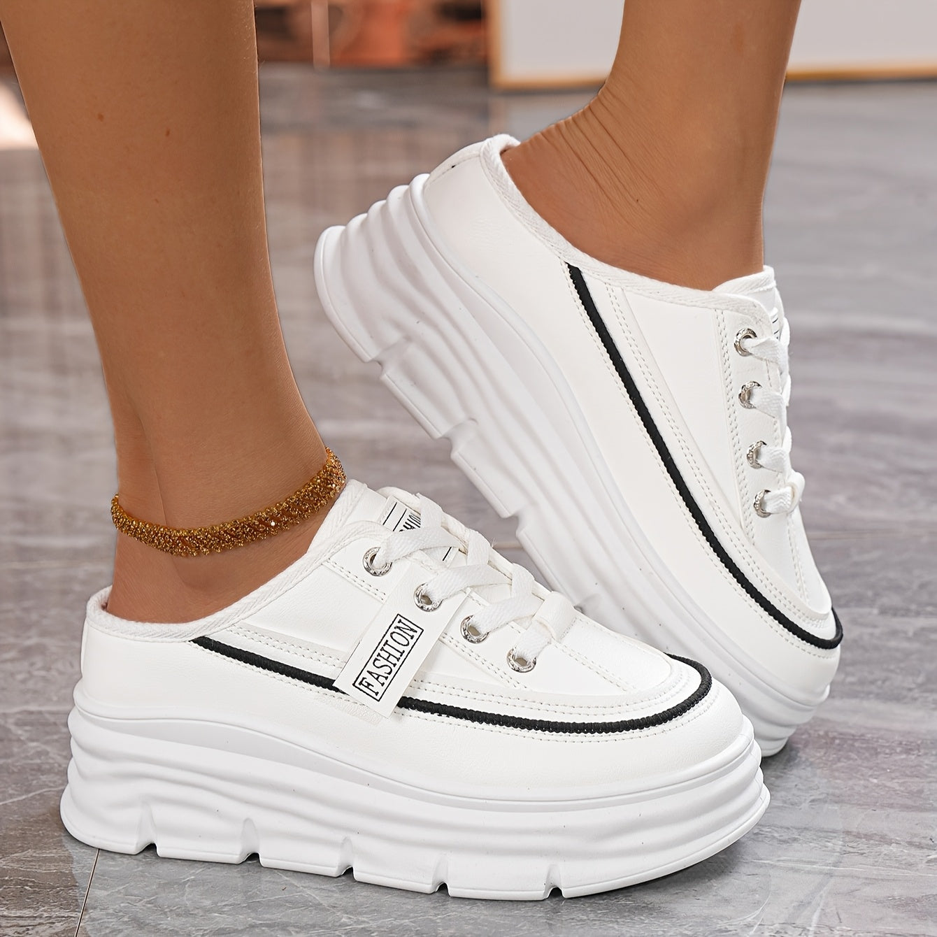 Women's Slippers – Lace-Up for Everyday Wear – view 26