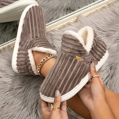Women's Slippers – Non-Slip Sole Plush Lined for Outdoor & – view 12