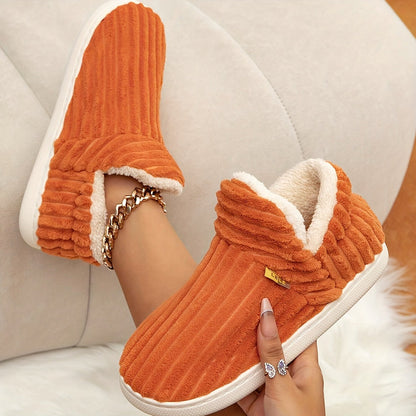 Women's Slippers – Non-Slip Sole Plush Lined for Outdoor & – Gray option – view 6