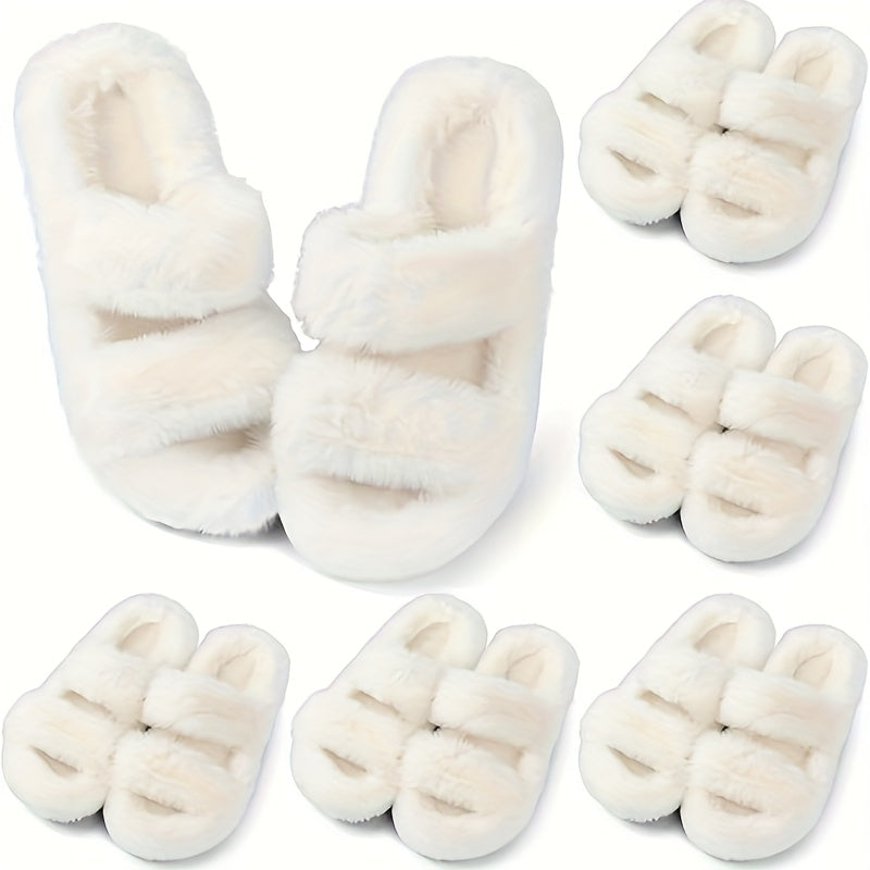 Women's Slippers - Plush Lined for Everyday Wear – main product image