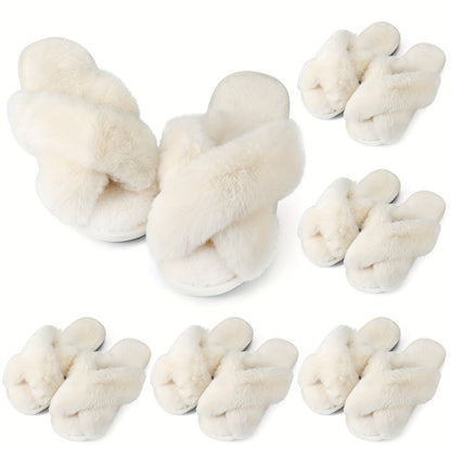Women's Slippers - Plush Lined for Everyday Wear – view 4