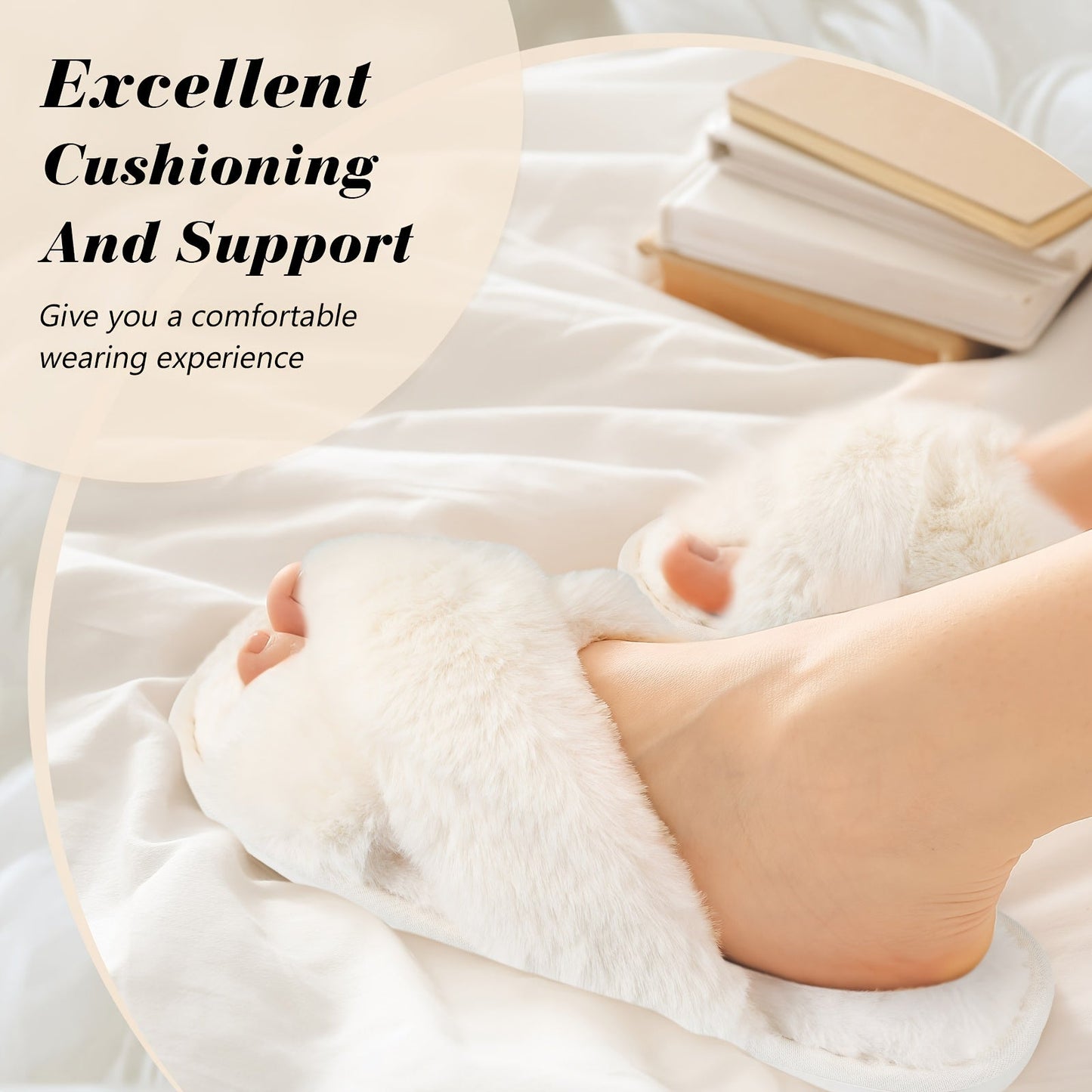 Women's Slippers - Plush Lined for Everyday Wear – view 6