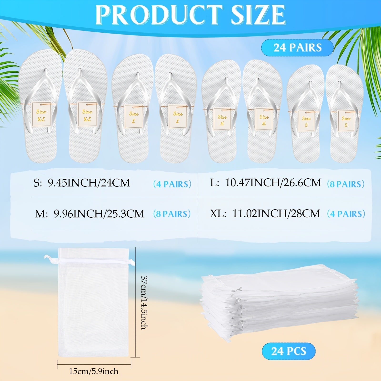 Women's Slippers - Slip-On for Beach & Water – White – view 3