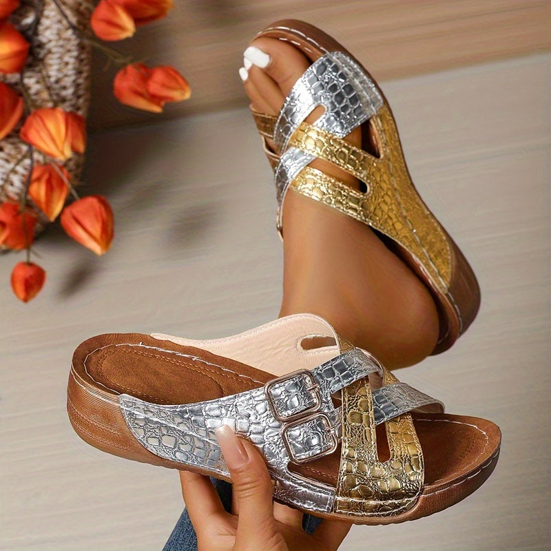 Women's Slippers – Slip-On Platform Sole for Beach & Water – view 5