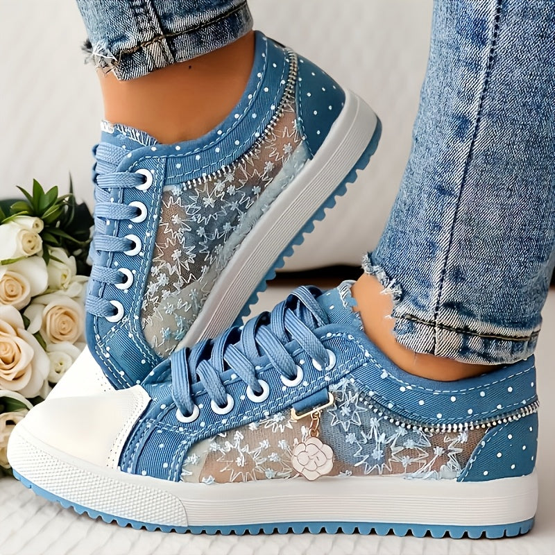 Women's Sneakers – Breathable Mesh Everyday Wear 43 – view 2