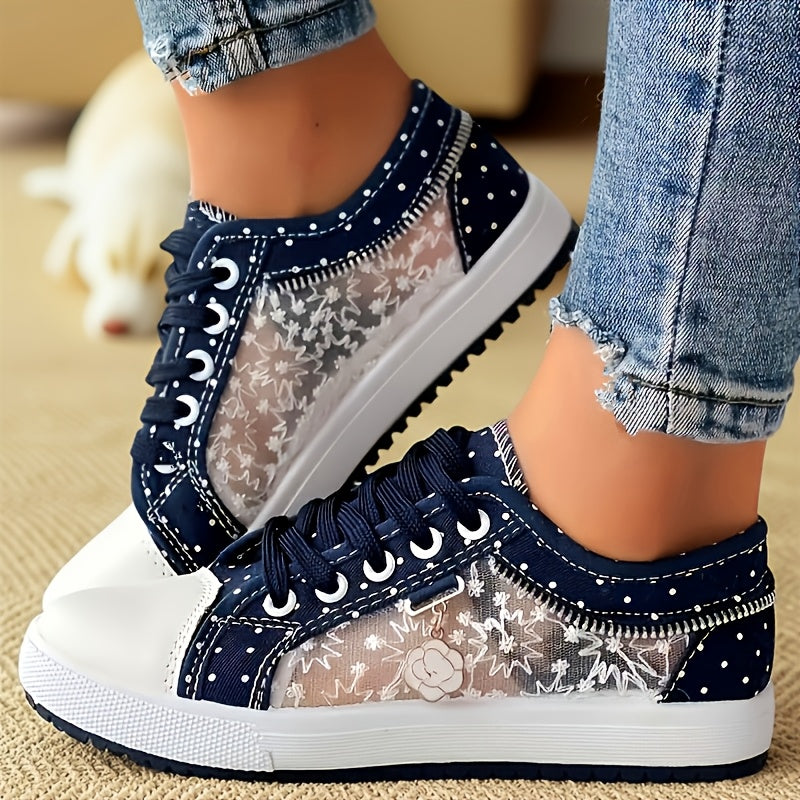 Women's Sneakers – Breathable Mesh Everyday Wear 43 – view 3