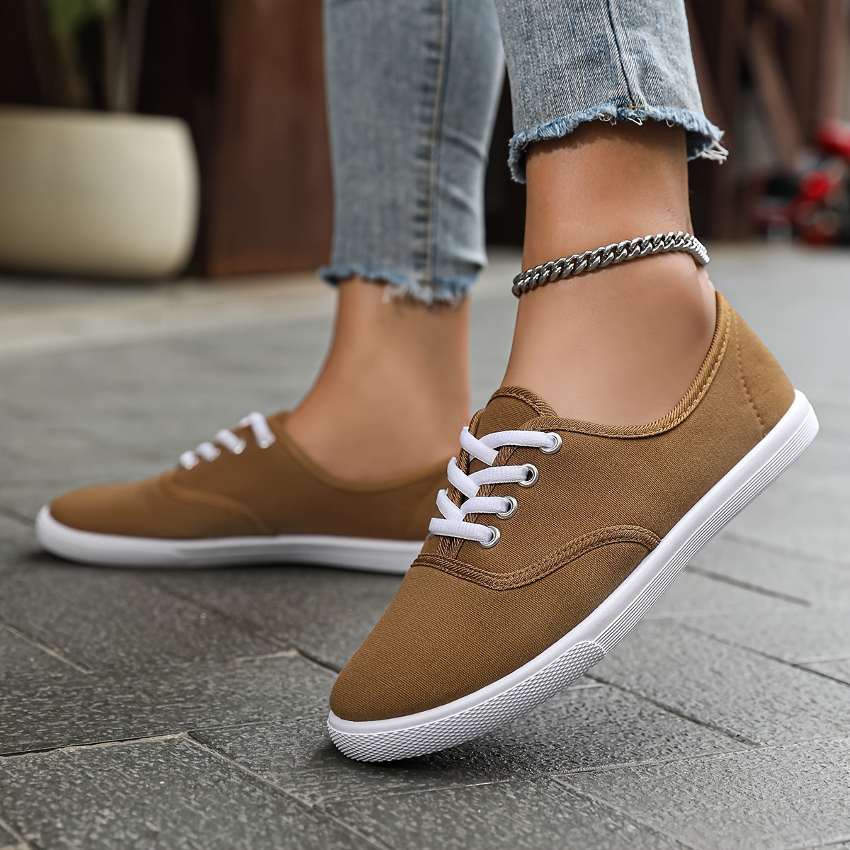 Women's Sneakers – Breathable Mesh Everyday Wear 89 – view 7