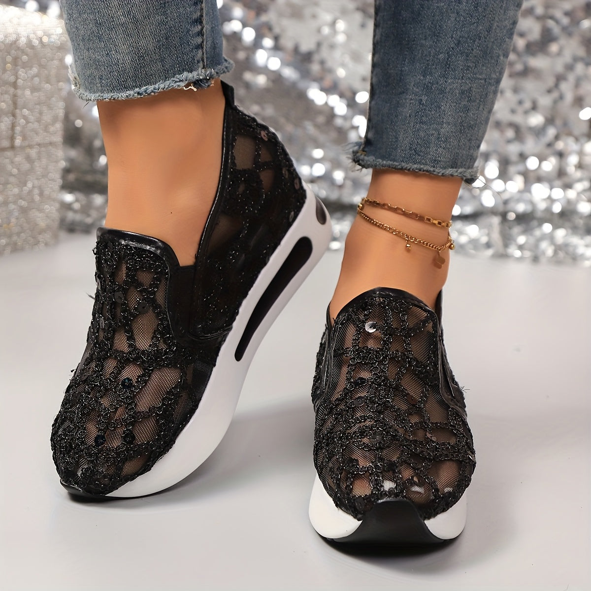 Women's Sneakers – Breathable Mesh Everyday Wear 90 – view 2