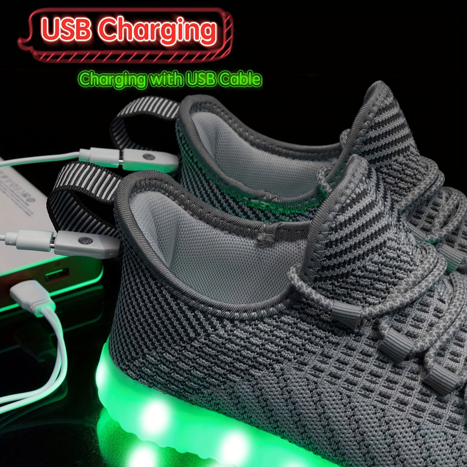 Women's Sneakers – Breathable Mesh for Everyday Wear – Light Grey – view 12
