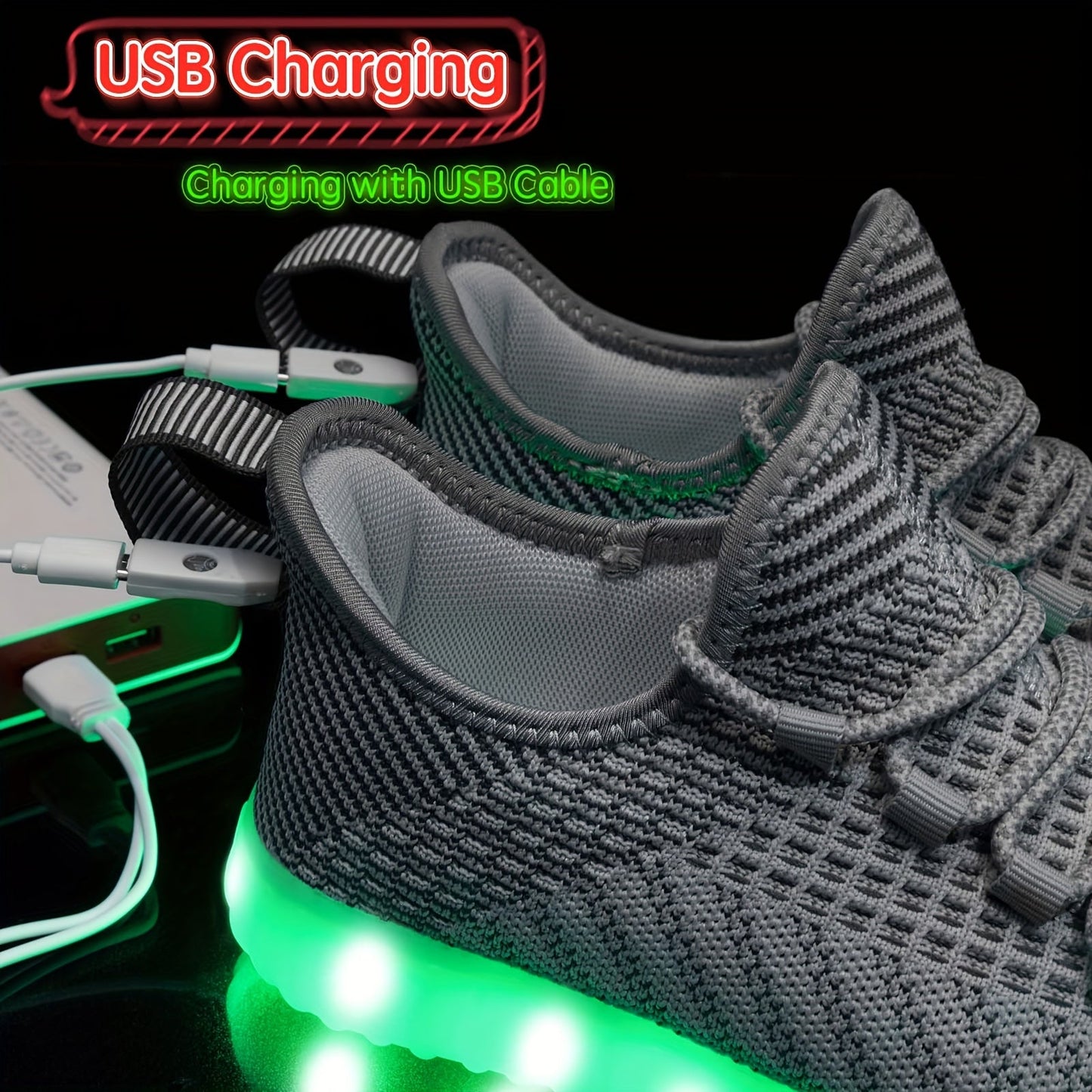 Women's Sneakers – Breathable Mesh for Everyday Wear – Light Grey – Grey option – view 2