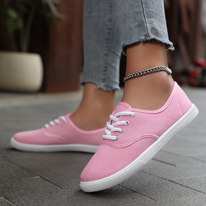 Women's Sneakers – Breathable Mesh Lightweight for Everyday Wear – 9-Color Selection – White option – view 7