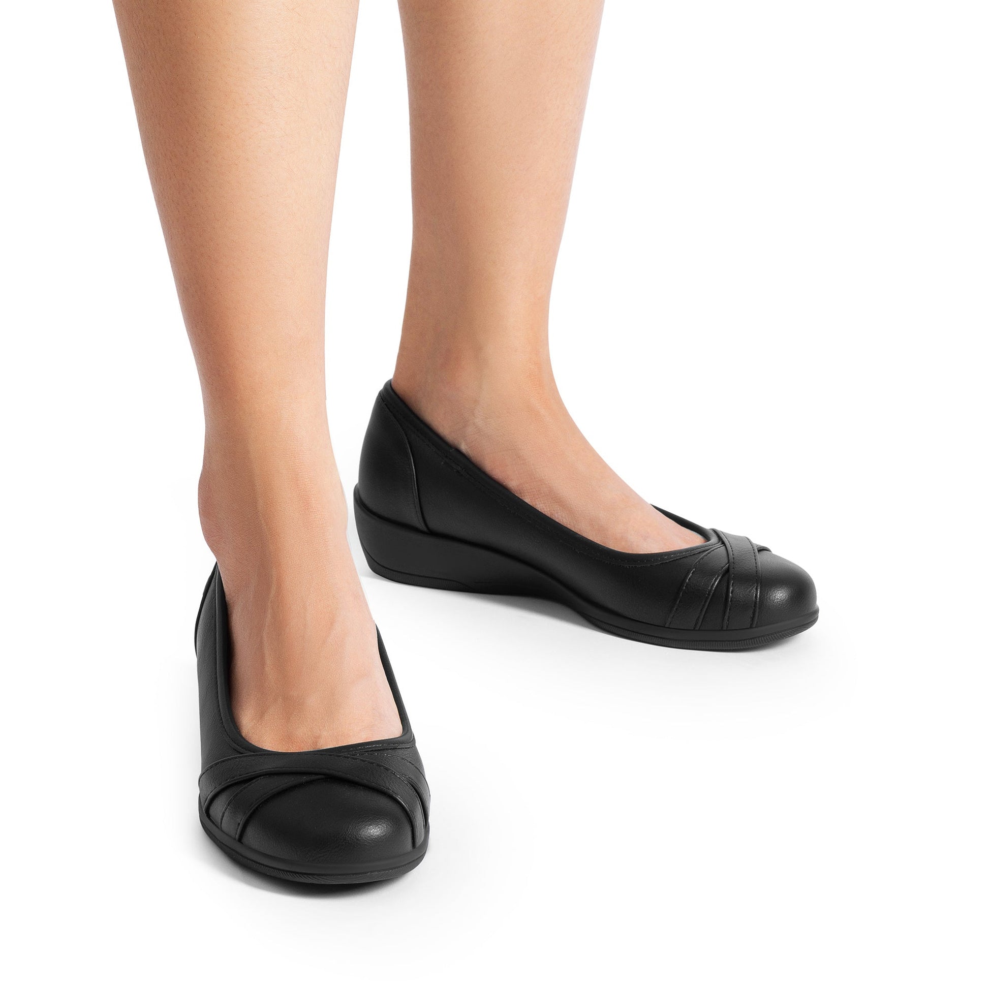 Women's Sneakers - Comfort Fit – Black – view 2