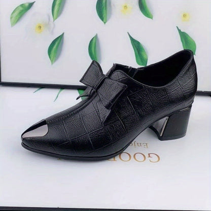 Women's Sneakers - Comfort Fit – Black Satin – Black option – view 3