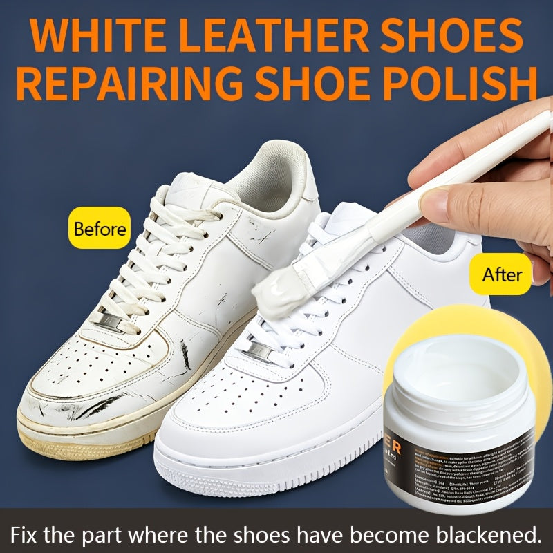 Women's Sneakers - Comfort Fit for Everyday Wear – Glossy White Set – view 6