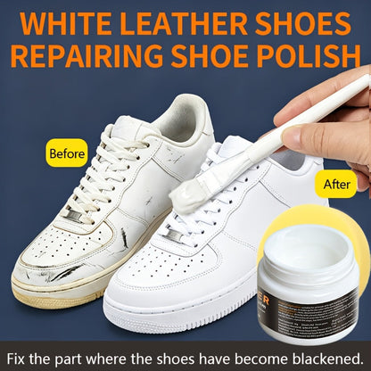 Women's Sneakers - Comfort Fit for Everyday Wear – Glossy White Set – view 6