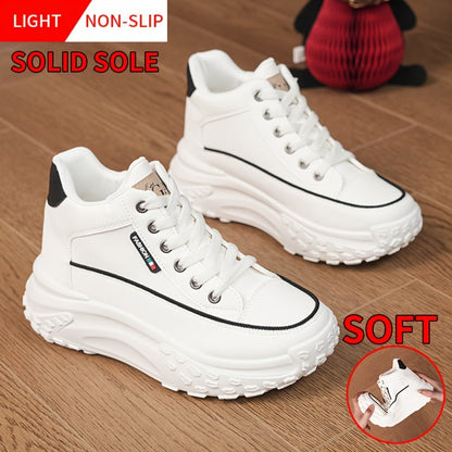 Women's Sneakers – Cushioned Comfort Platform Sole for Everyday Wear – view 4
