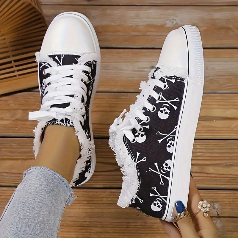 Women's Sneakers – Lace-Up Everyday Wear 85 – Black option – main product image