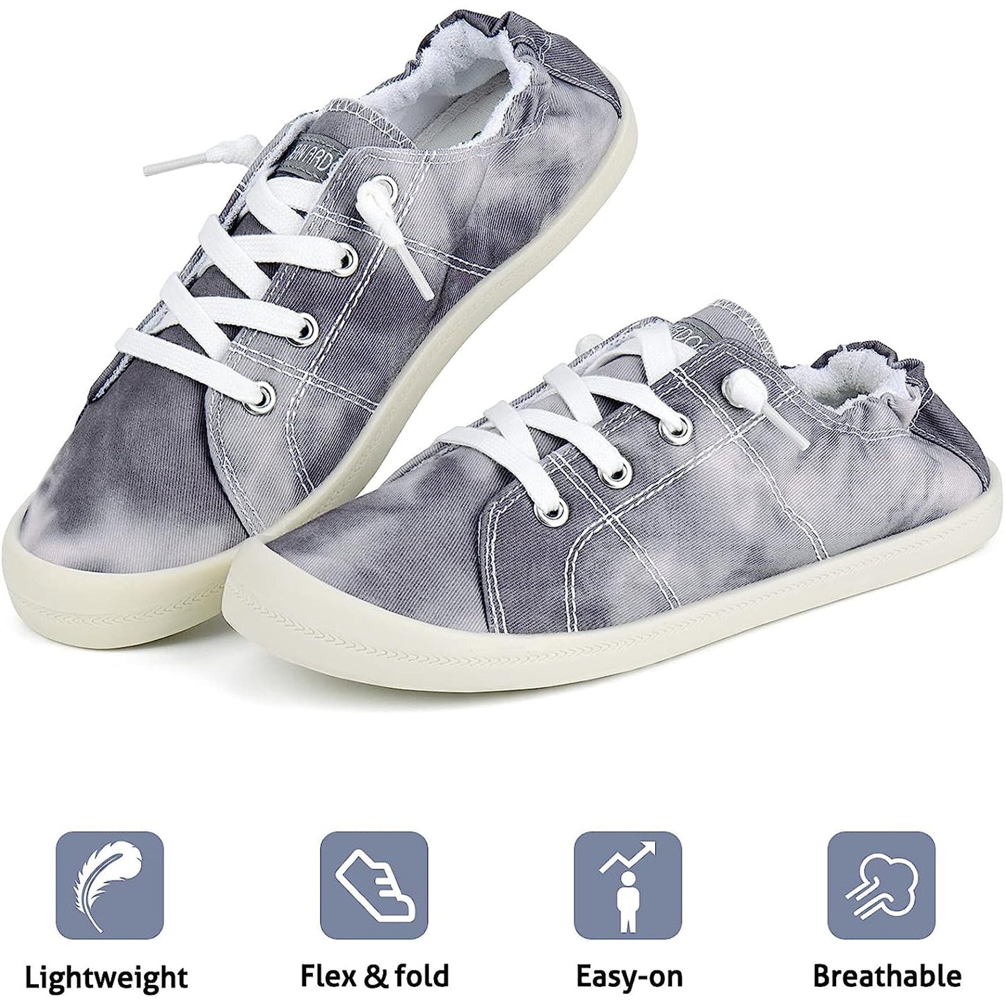 Women's Sneakers – Lace-Up Slip-On for Everyday Wear – view 14
