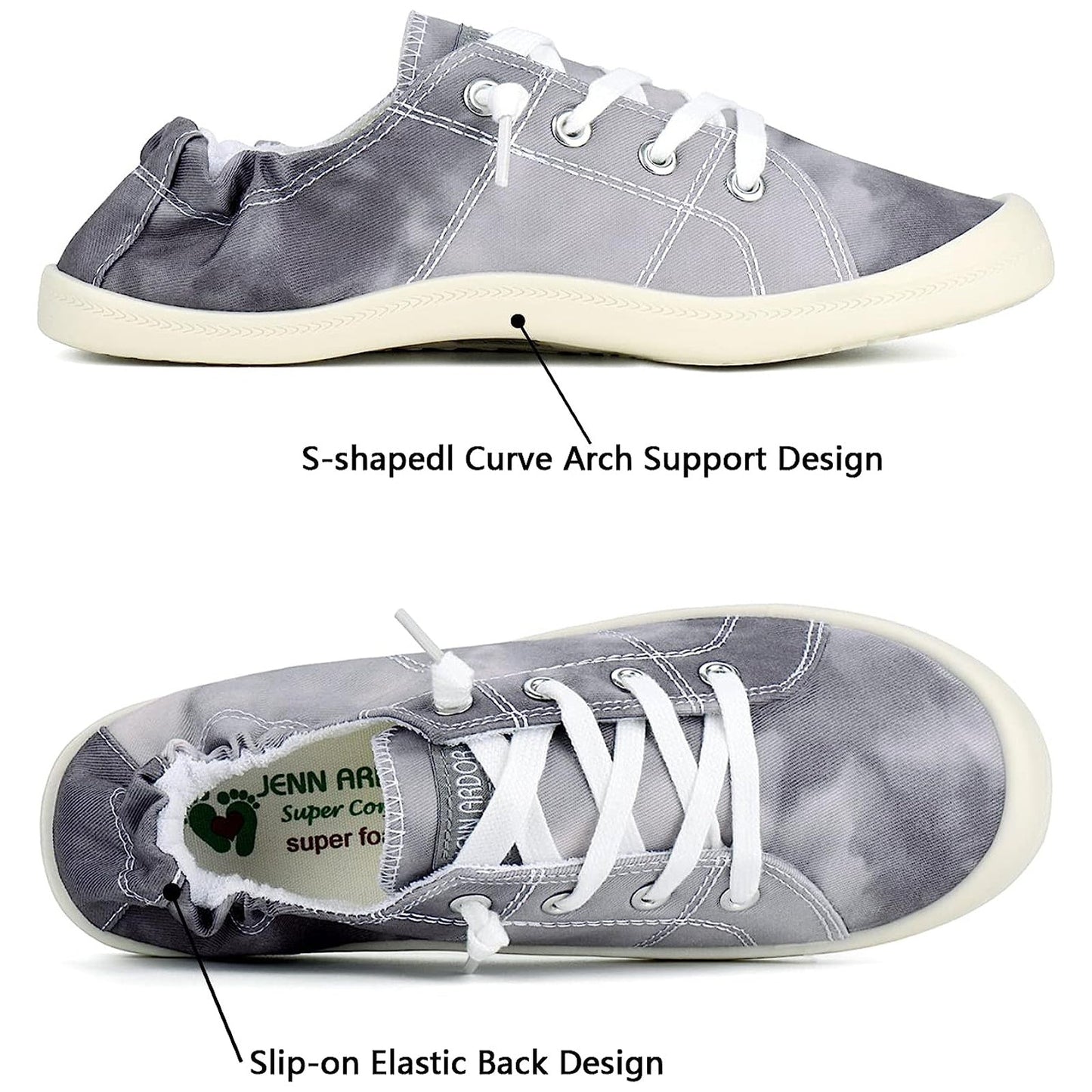 Women's Sneakers – Lace-Up Slip-On for Everyday Wear – view 15