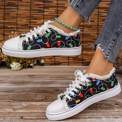 Women's Sneakers – Lightweight Lace-Up for Everyday Wear – view 2