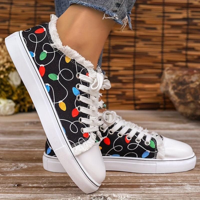 Women's Sneakers – Lightweight Lace-Up for Everyday Wear – view 3