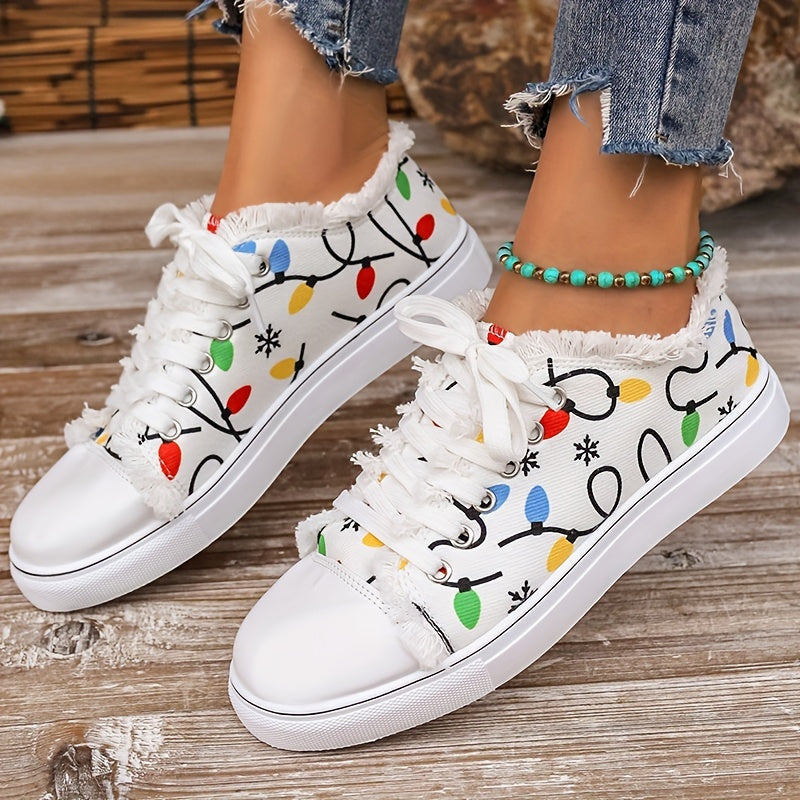Women's Sneakers – Lightweight Lace-Up for Everyday Wear – view 4