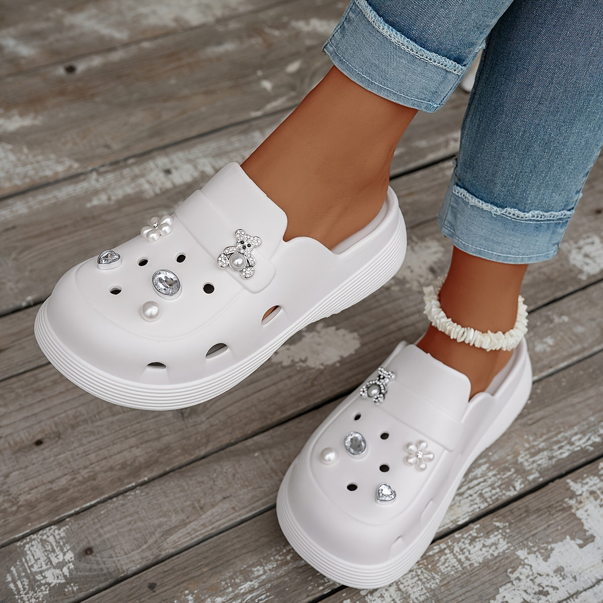 Women's Sneakers – Platform Sole for Beach & Water – view 2