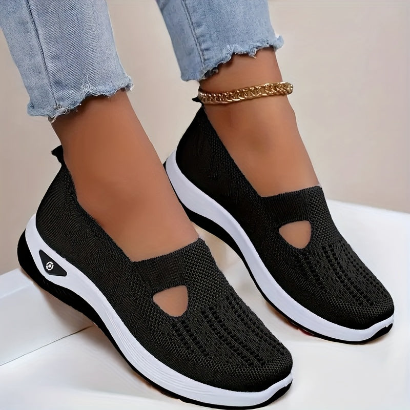 Women's Sneakers – Wide Fit Breathable for Everyday Wear – Green option – view 5
