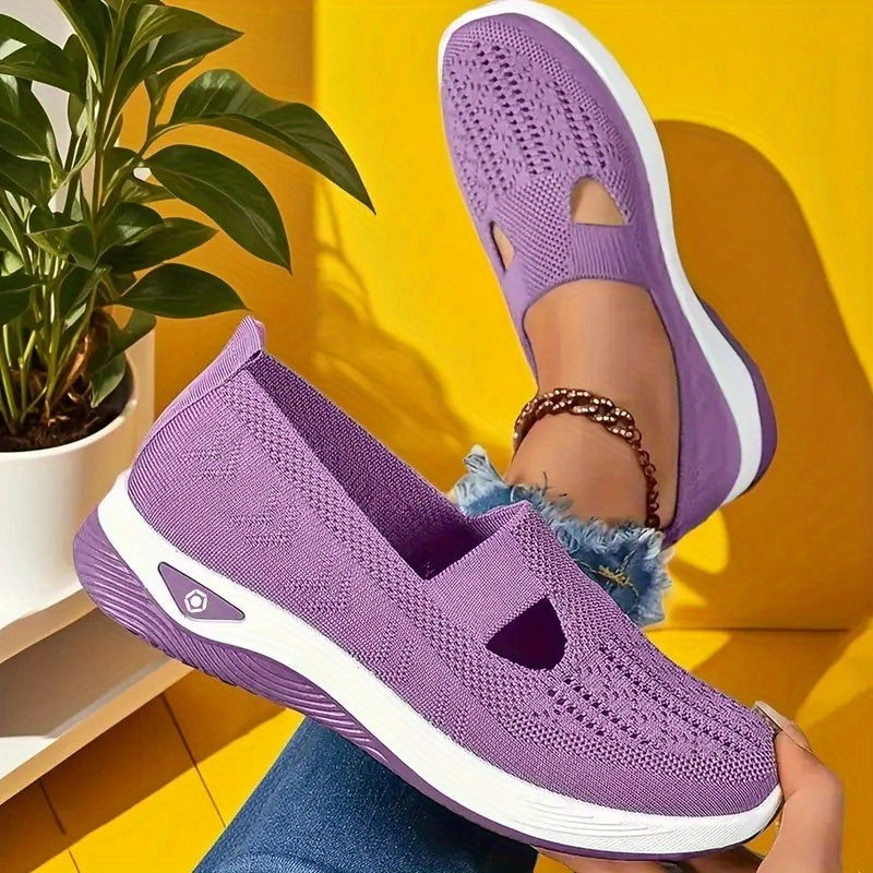 Women's Sneakers – Wide Fit Breathable for Everyday Wear – Green option – view 7