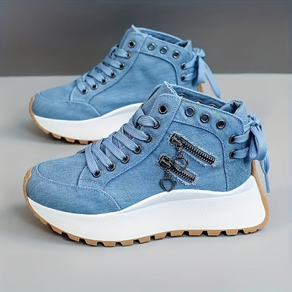 Women's Snow Boots – Breathable Mesh for Active Days – Blue option – view 2