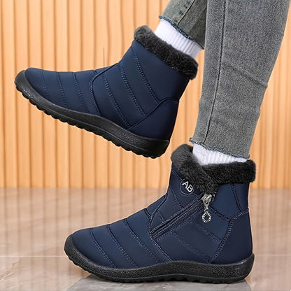 Women's Snow Boots – Non-Slip for Cold Weather – Red / Black – view 4