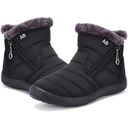 Women's Snow Boots – Non-Slip for Cold Weather – Red / Black – Red option – view 5
