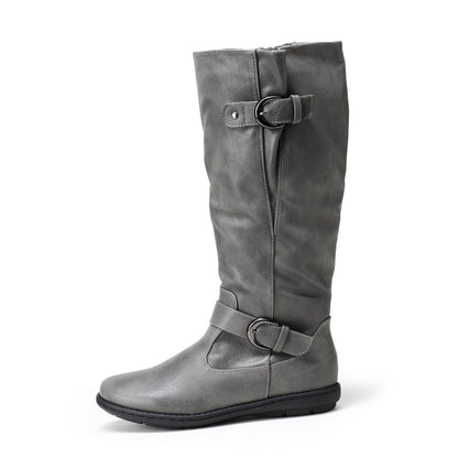 Women's Snow Boots - Non-Slip Sole & Plush Lined – Black – view 12