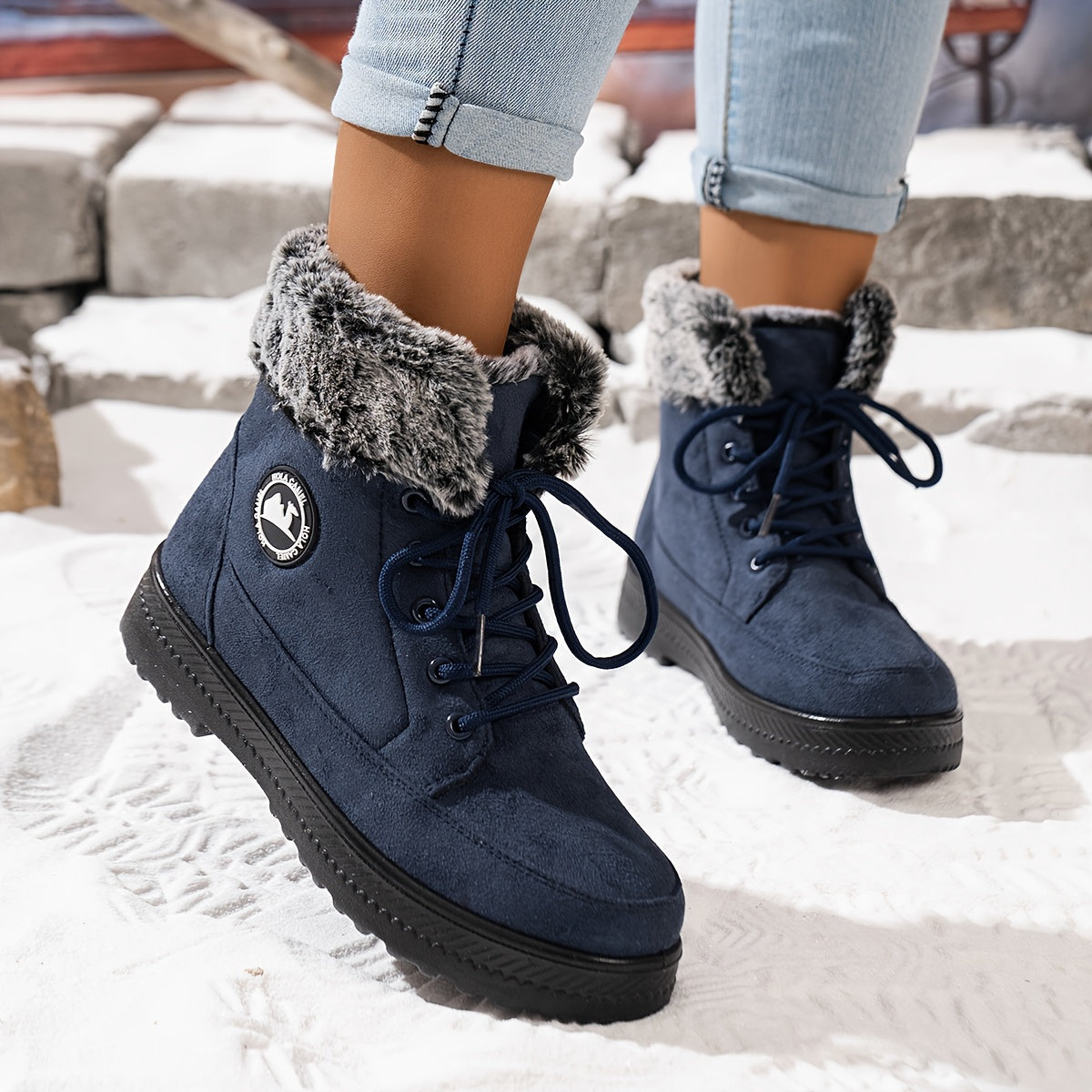 Women's Snow Boots – Non-Slip Sole Outdoor & Travel 11 – view 7