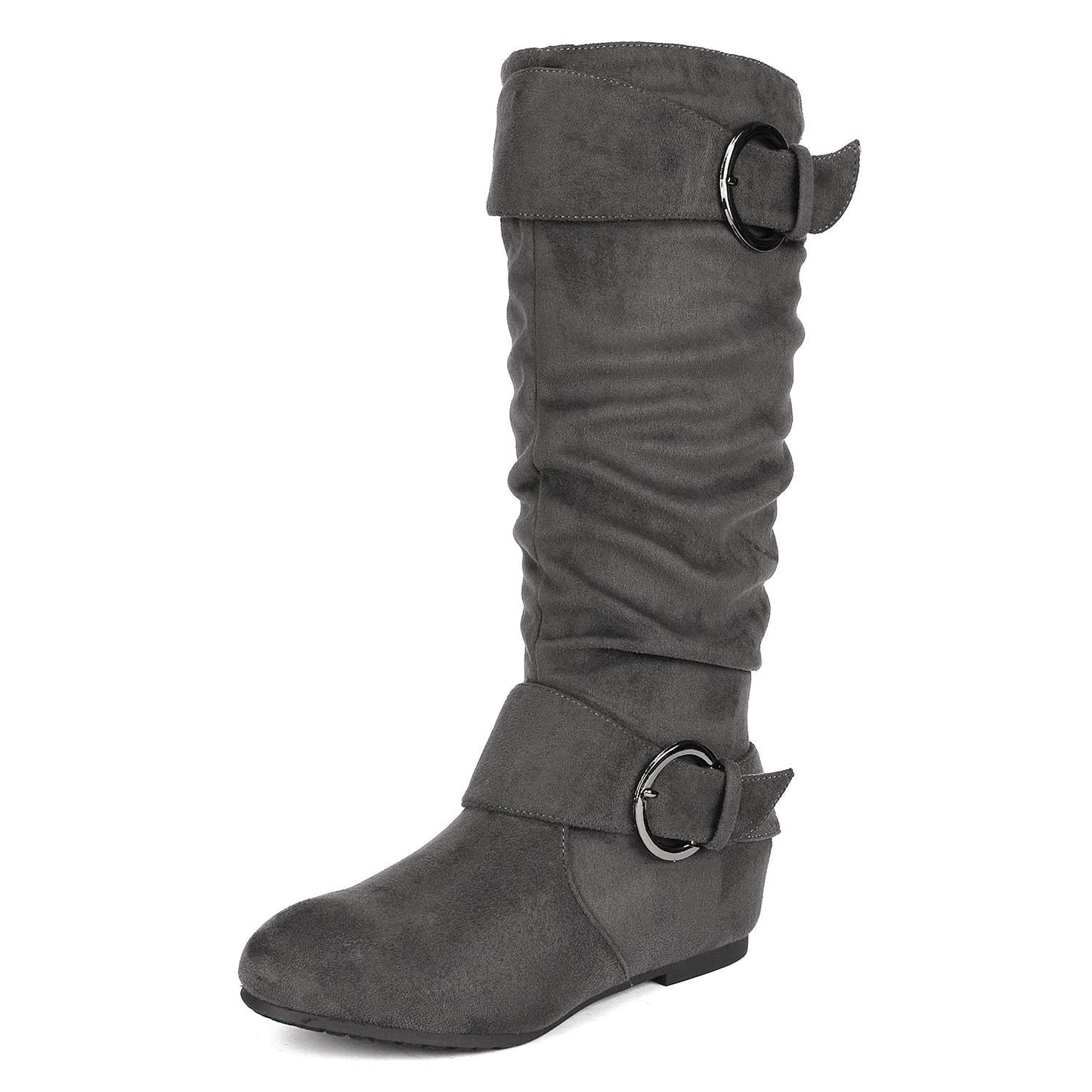 Women's Snow Boots – Plush Lined for Cold Weather – Black / Grey – Black option – view 6