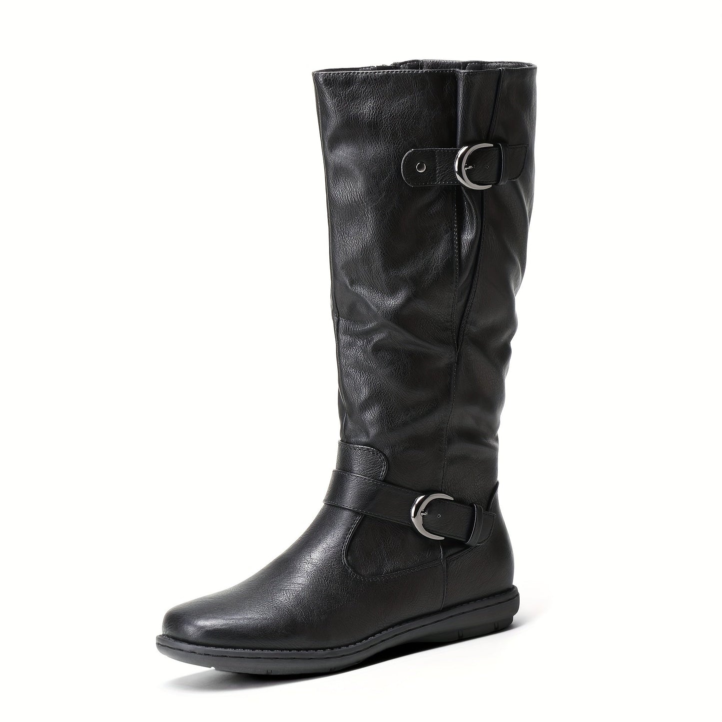 Women's Snow Boots – Plush Lined for Cold Weather – Sizes US 5–US 12 – Black option – view 2