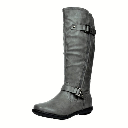 Women's Snow Boots – Plush Lined Platform for Cold Weather – Black option – view 6