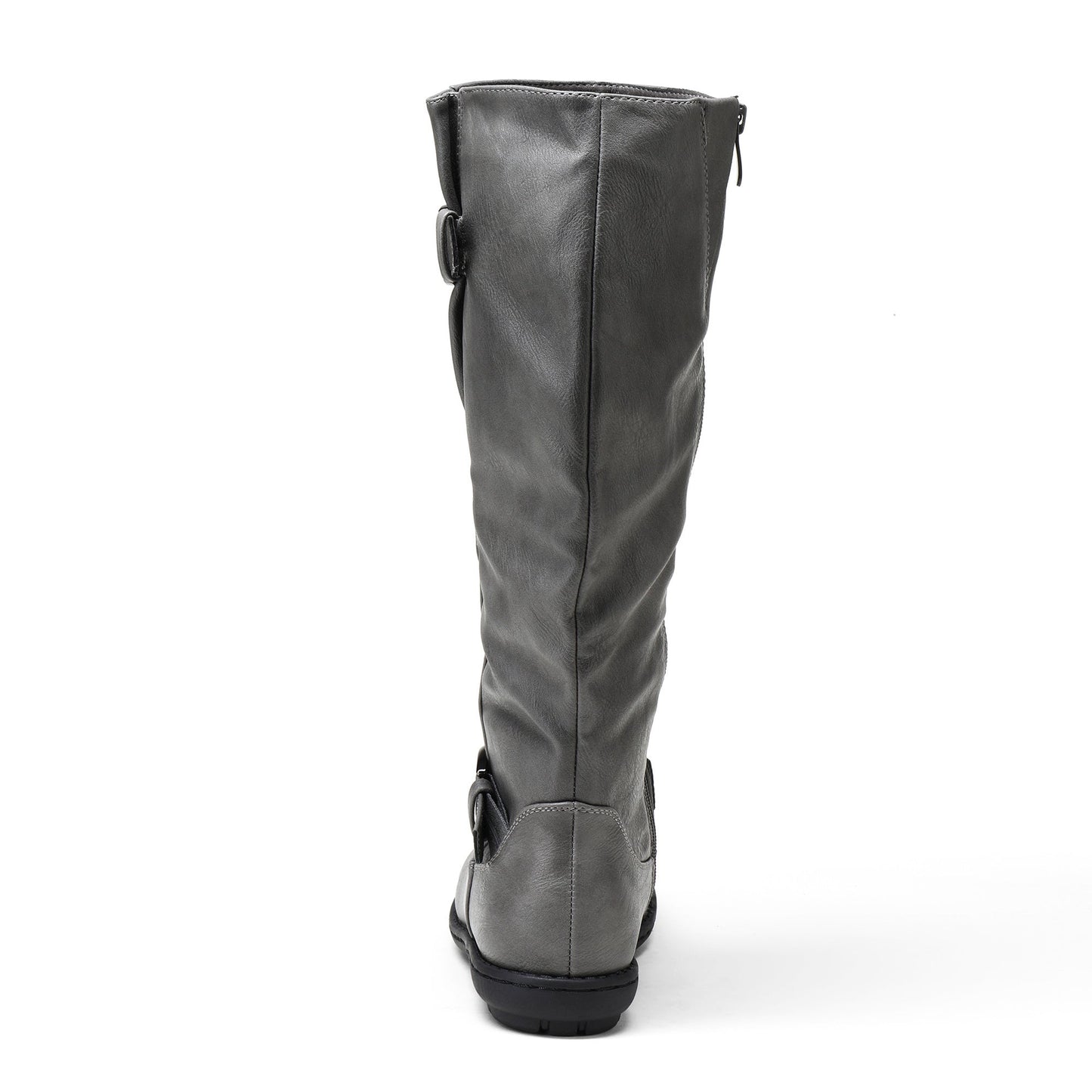 Women's Snow Boots - Plush Lined Slip-On for Cold Weather – Black – view 13