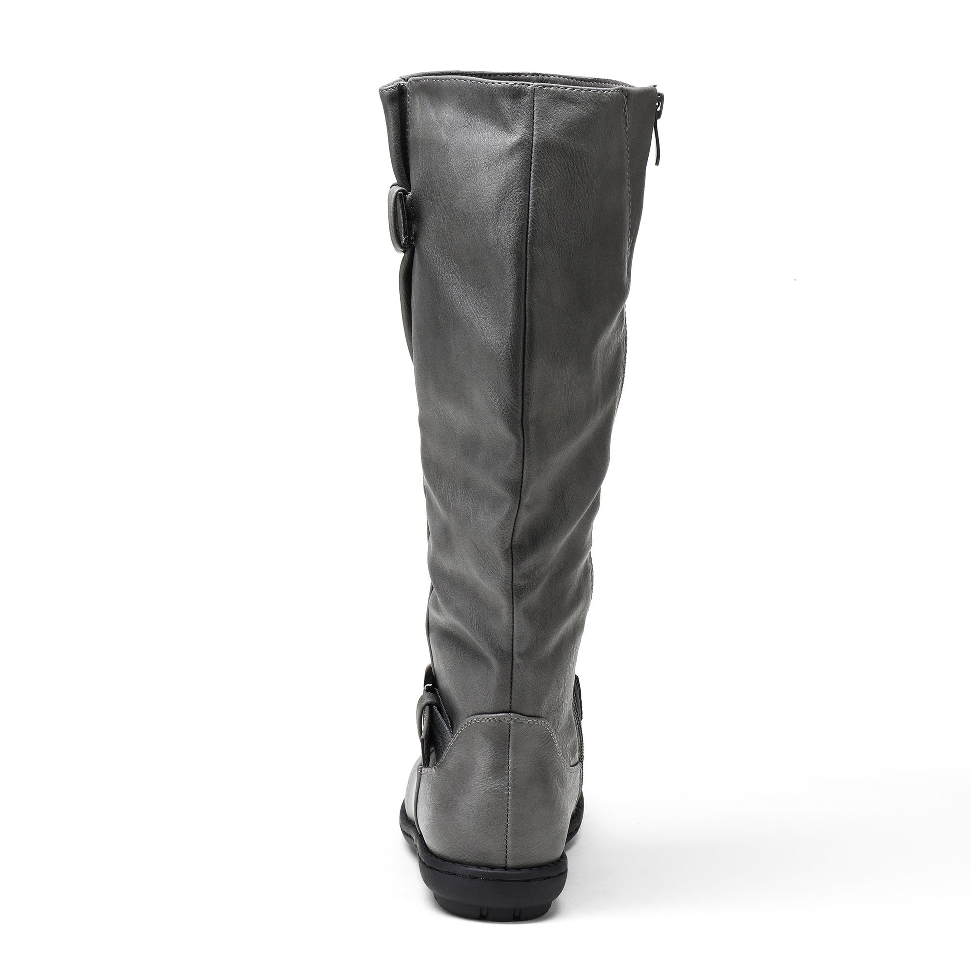 Women's Snow Boots - Plush Lined Slip-On for Cold Weather – Black – view 13